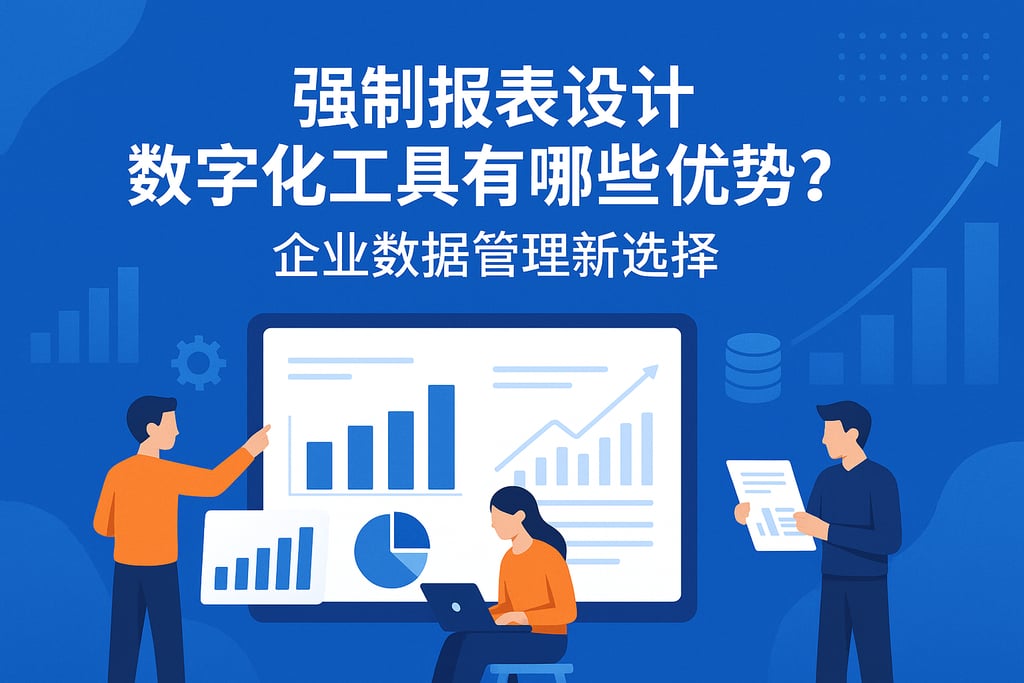 强制报表设计数字化工具有哪些优势？企业数据管理新选择