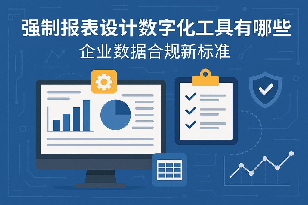强制报表设计数字化工具有哪些？企业数据合规新标准