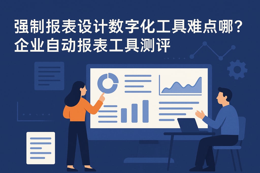 强制报表设计数字化工具难点在哪？企业自动报表工具测评