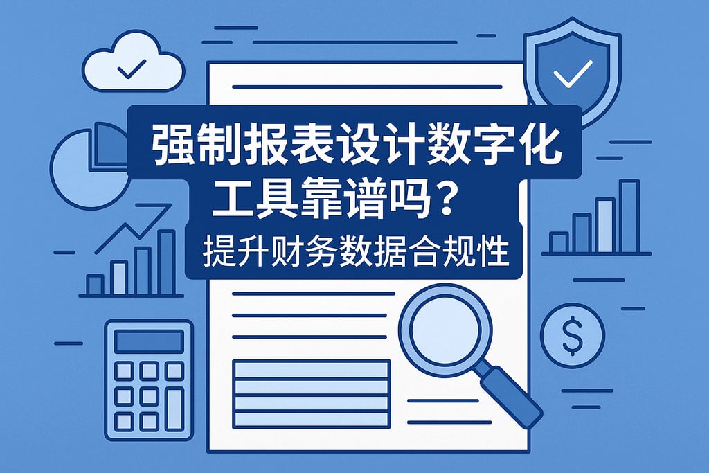 强制报表设计数字化工具靠谱吗？提升财务数据合规性