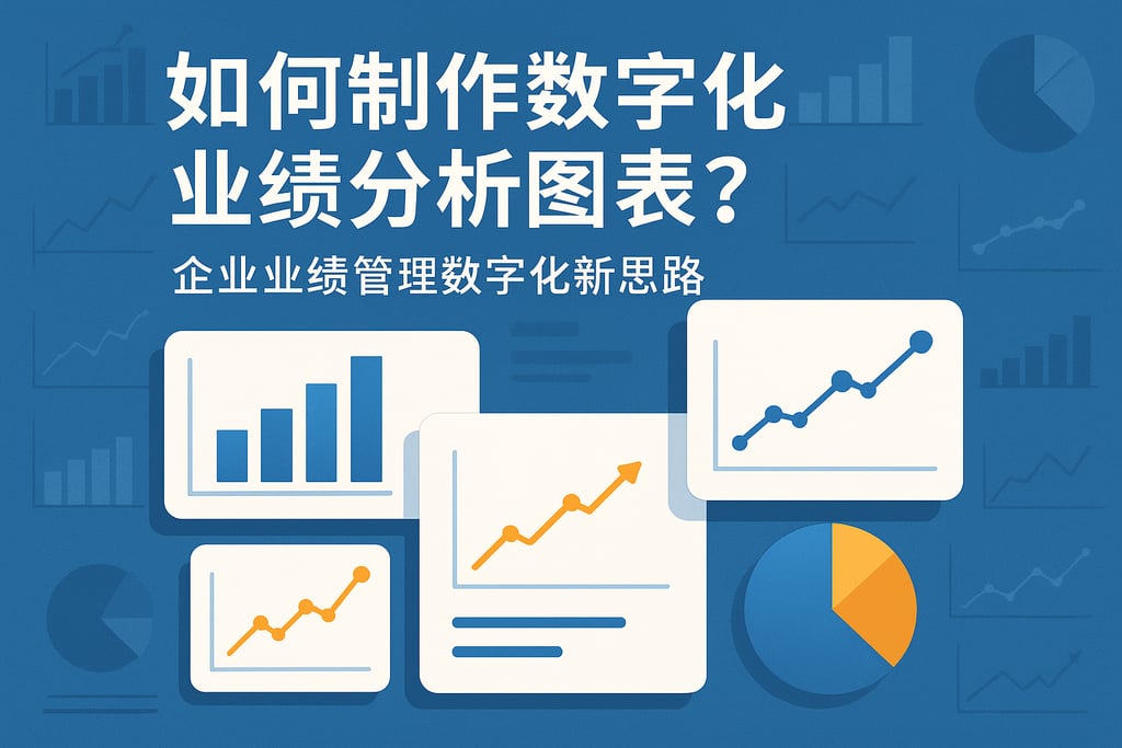 数字化业绩分析图表如何制作？企业业绩管理数字化新思路