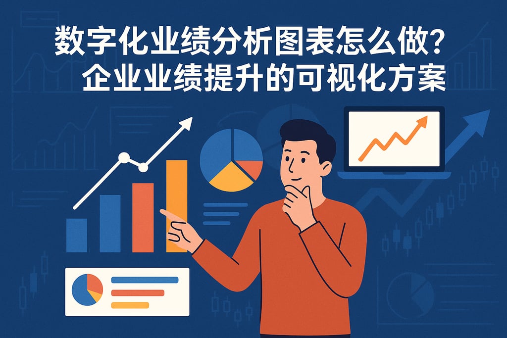 数字化业绩分析图表怎么做？企业业绩提升的可视化方案