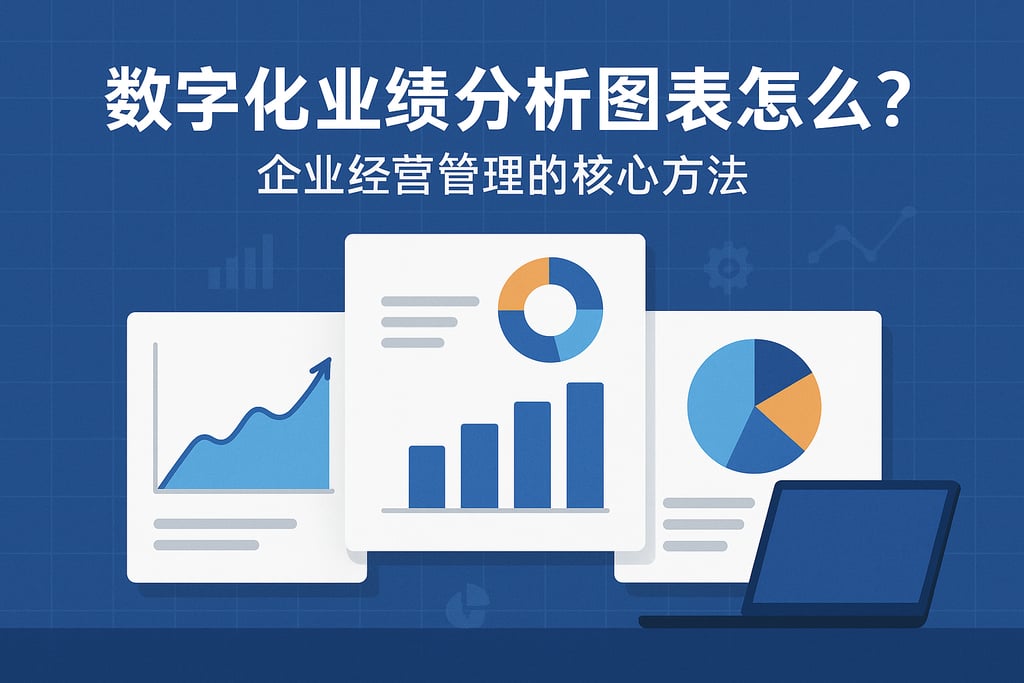 数字化业绩分析图表怎么做？企业经营管理的核心方法