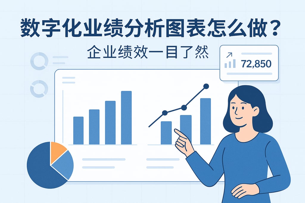数字化业绩分析图表怎么做？企业绩效一目了然