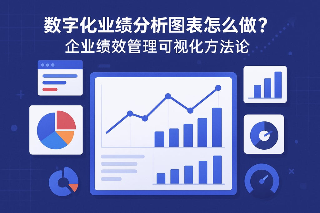 数字化业绩分析图表怎么做？企业绩效管理可视化方法论