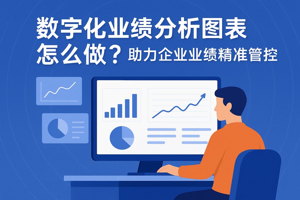 数字化业绩分析图表怎么做？助力企业业绩精准管控