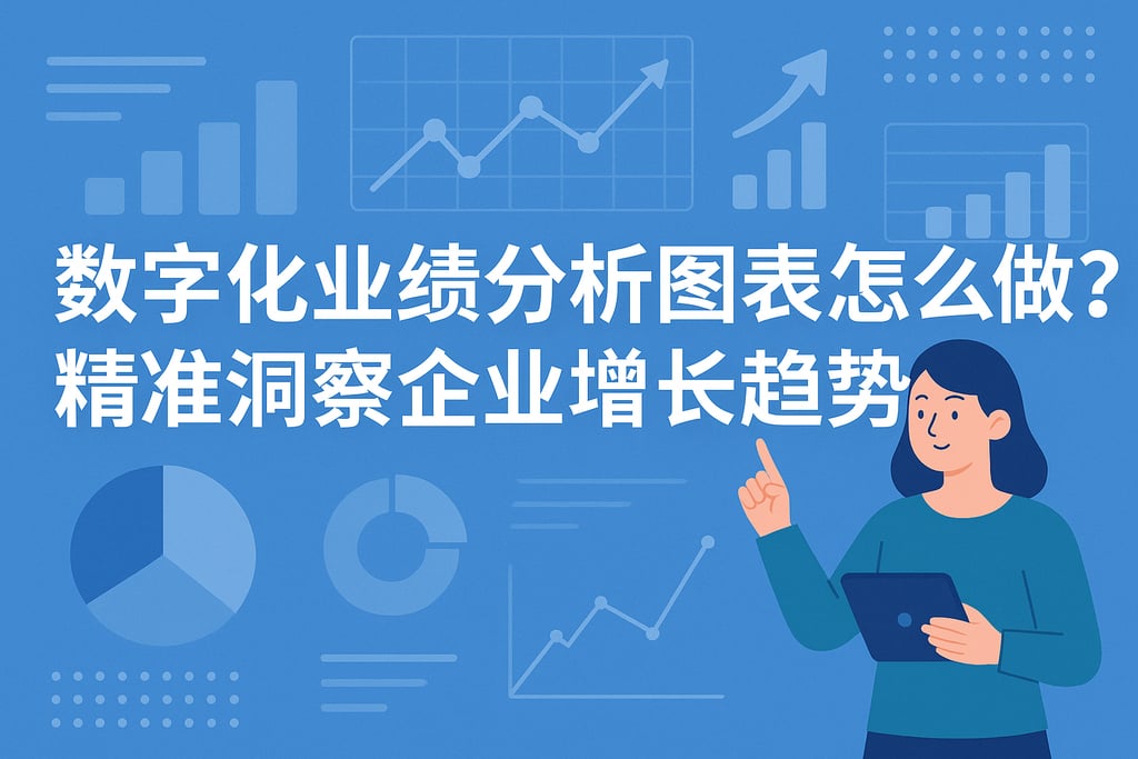数字化业绩分析图表怎么做？精准洞察企业增长趋势