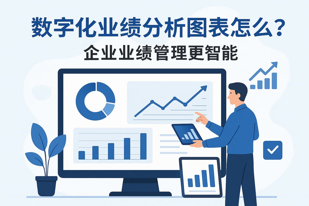 数字化业绩分析图表怎么制作？企业业绩管理更智能