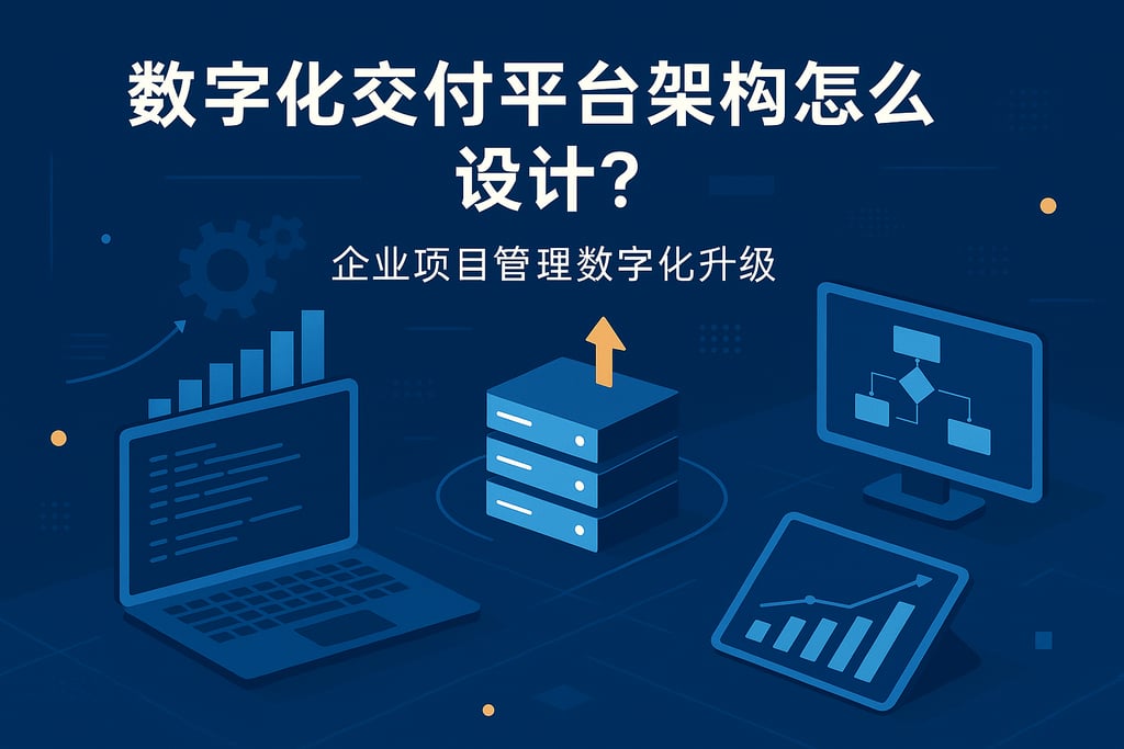 数字化交付平台架构怎么设计？企业项目管理数字化升级