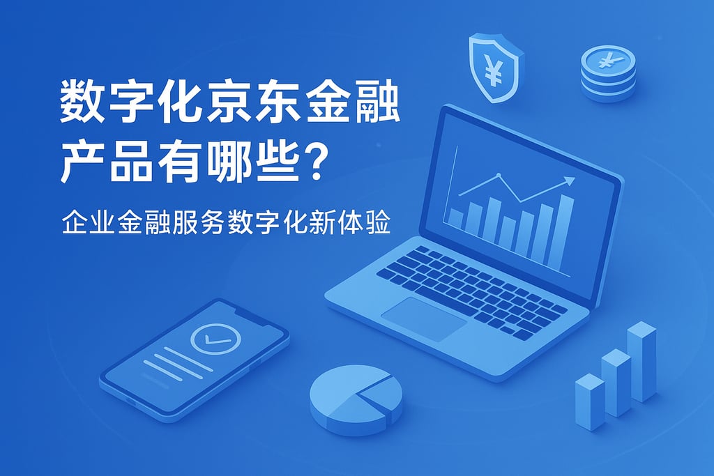 数字化京东金融产品有哪些？企业金融服务数字化新体验