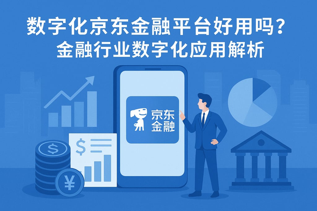 数字化京东金融平台好用吗？金融行业数字化应用解析