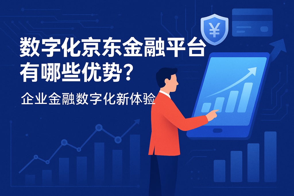 数字化京东金融平台有哪些优势？企业金融数字化新体验