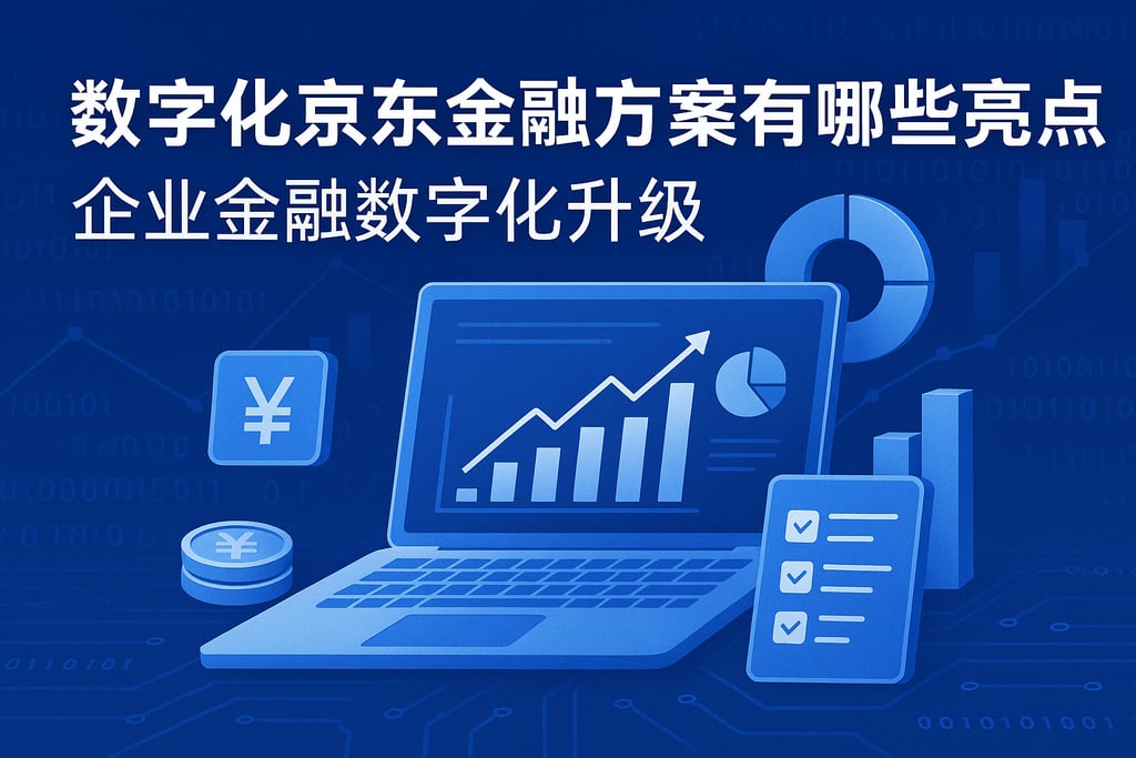 数字化京东金融方案有哪些亮点？企业金融数字化升级