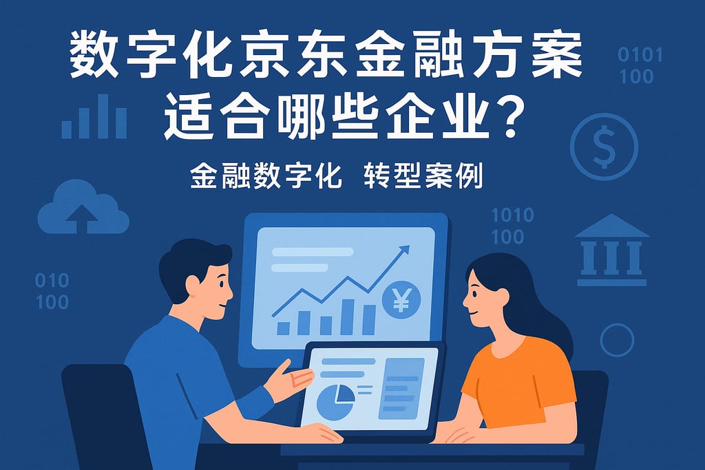 数字化京东金融方案适合哪些企业？金融数字化转型案例