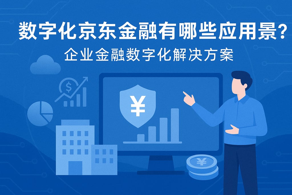 数字化京东金融有哪些应用场景？企业金融数字化解决方案
