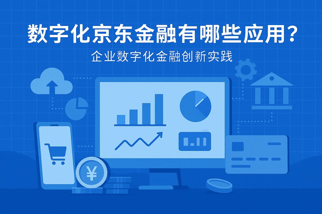 数字化京东金融有哪些应用？企业数字化金融创新实践