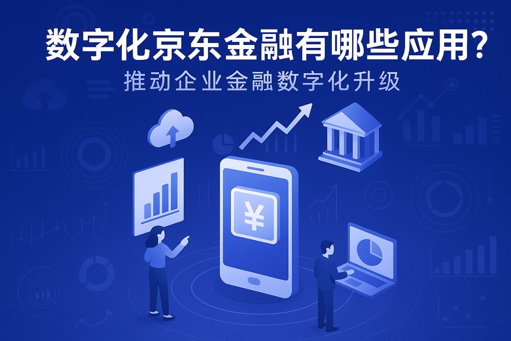 数字化京东金融有哪些应用？推动企业金融数字化升级