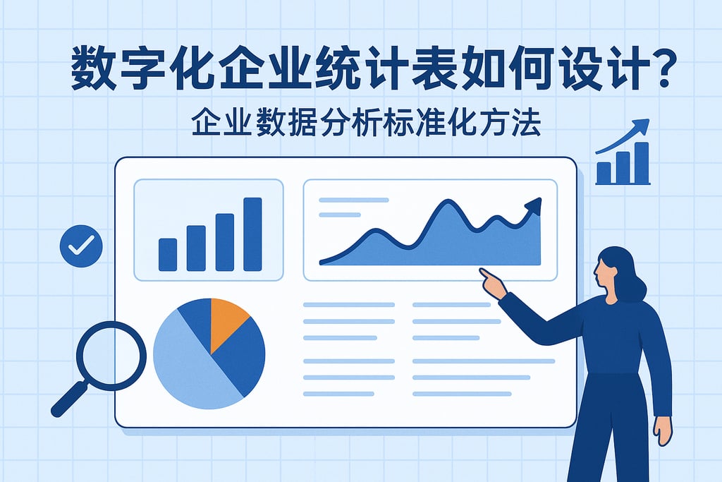 数字化企业统计表如何设计？企业数据分析标准化方法