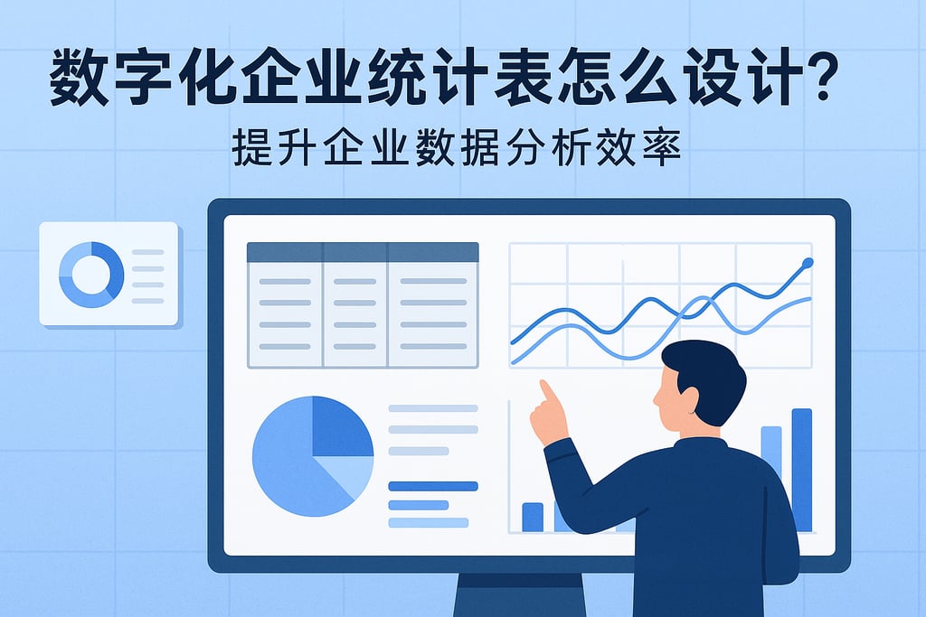 数字化企业统计表怎么设计？提升企业数据分析效率