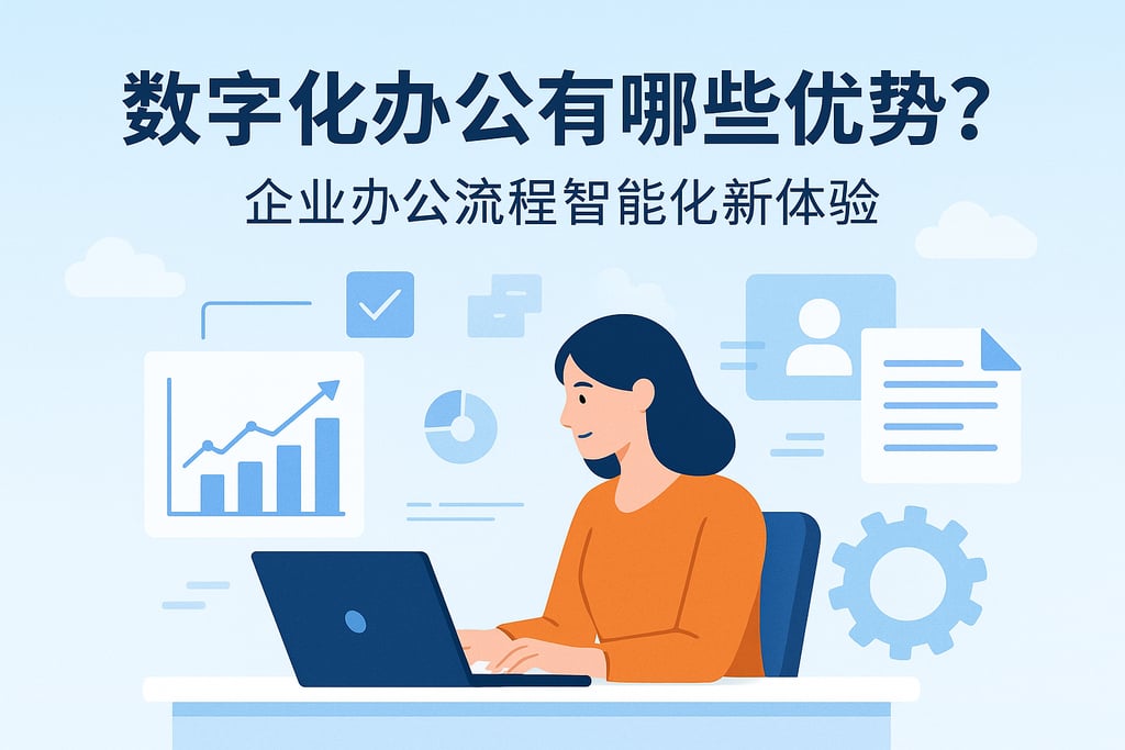 数字化办公有哪些优势？企业办公流程智能化新体验