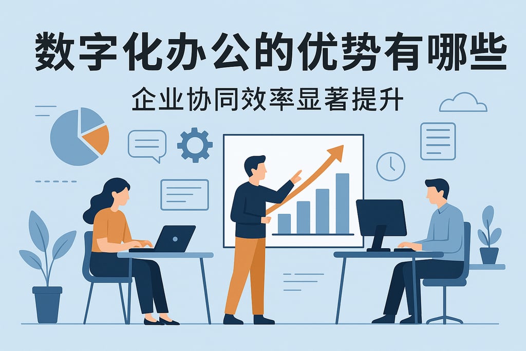 数字化办公的优势有哪些？企业协同效率显著提升