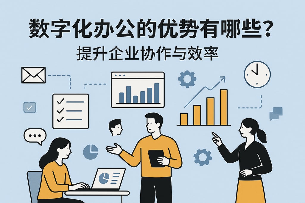 数字化办公的优势有哪些？提升企业协作与效率
