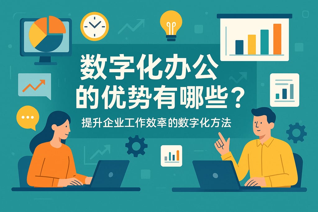 数字化办公的优势有哪些？提升企业工作效率的数字化方法