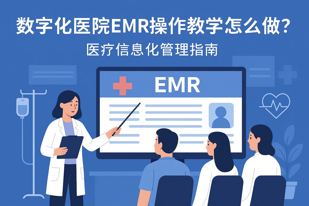 数字化医院EMR操作教学怎么做？医疗信息化管理指南