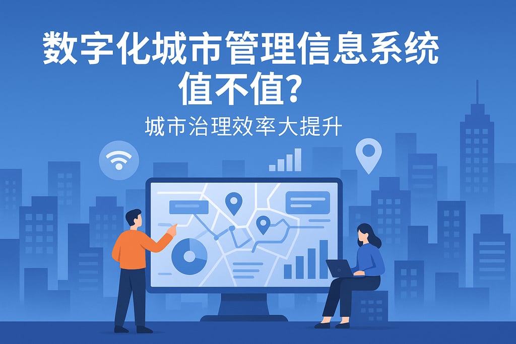 数字化城市管理信息系统值不值？城市治理效率大提升