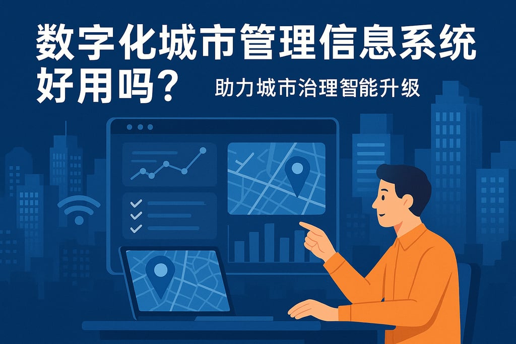 数字化城市管理信息系统好用吗？助力城市治理智能升级