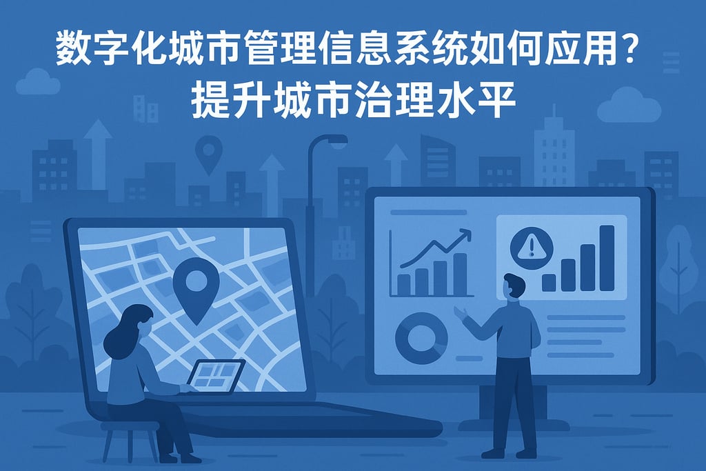 数字化城市管理信息系统如何应用？提升城市治理水平