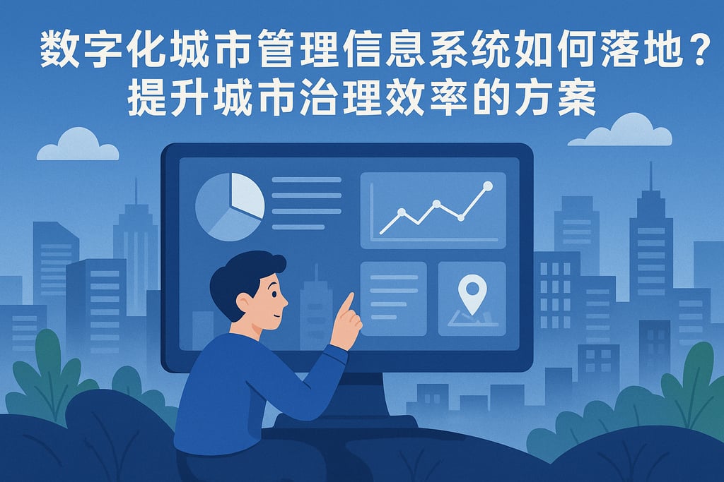 数字化城市管理信息系统如何落地？提升城市治理效率的方案
