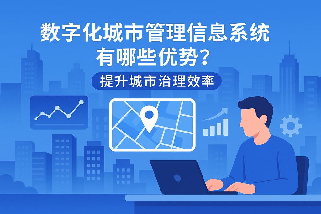 数字化城市管理信息系统有哪些优势？提升城市治理效率