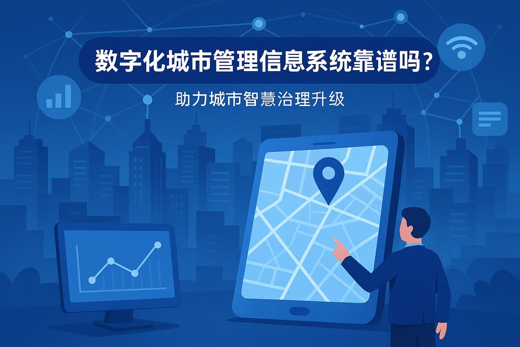 数字化城市管理信息系统靠谱吗？助力城市智慧治理升级