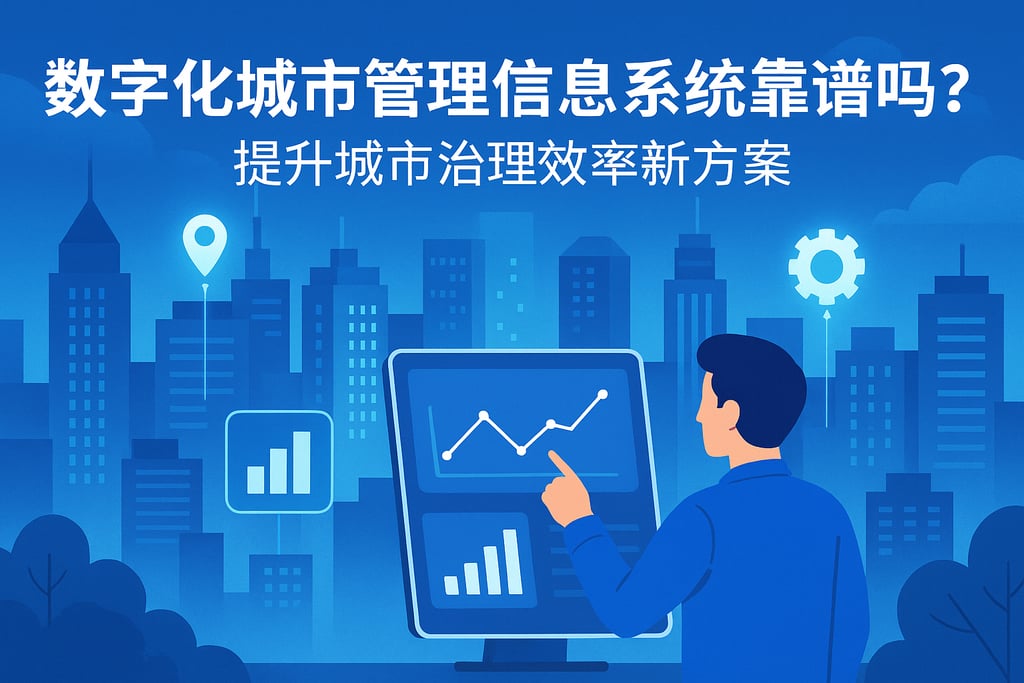 数字化城市管理信息系统靠谱吗？提升城市治理效率新方案