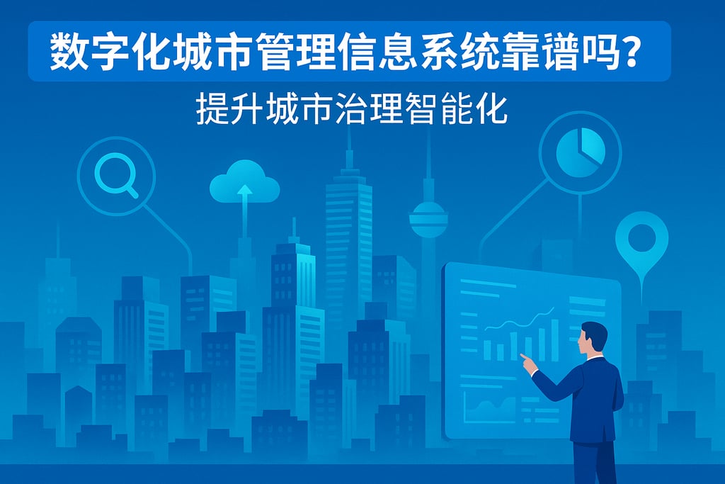 数字化城市管理信息系统靠谱吗？提升城市治理智能化