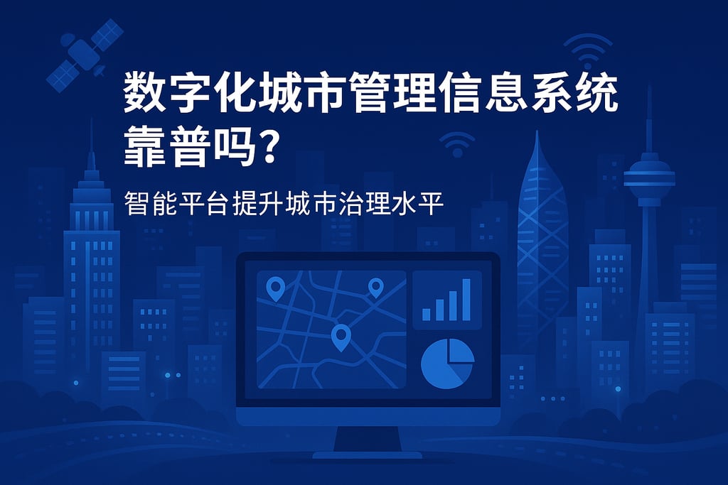 数字化城市管理信息系统靠谱吗？智能平台提升城市治理水平
