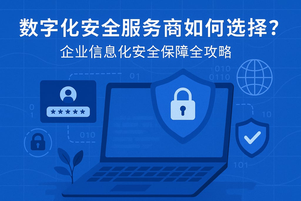 数字化安全服务商如何选择？企业信息化安全保障全攻略