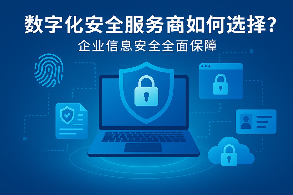 数字化安全服务商如何选择？企业信息安全全面保障