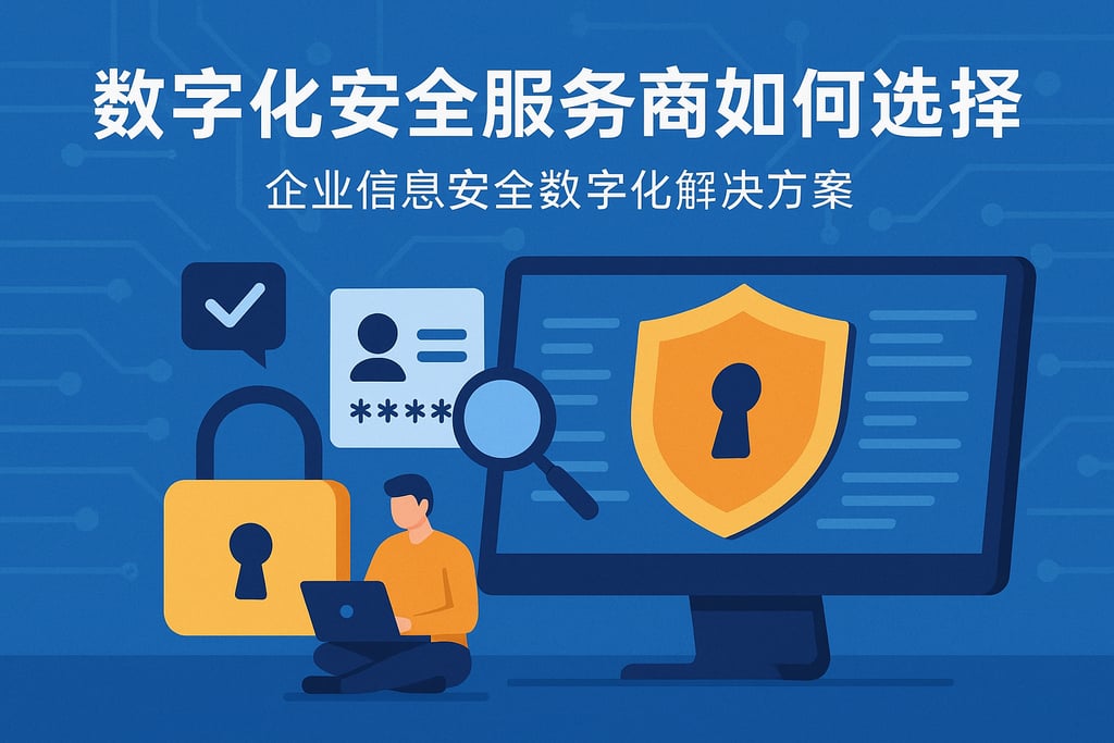 数字化安全服务商如何选择？企业信息安全数字化解决方案