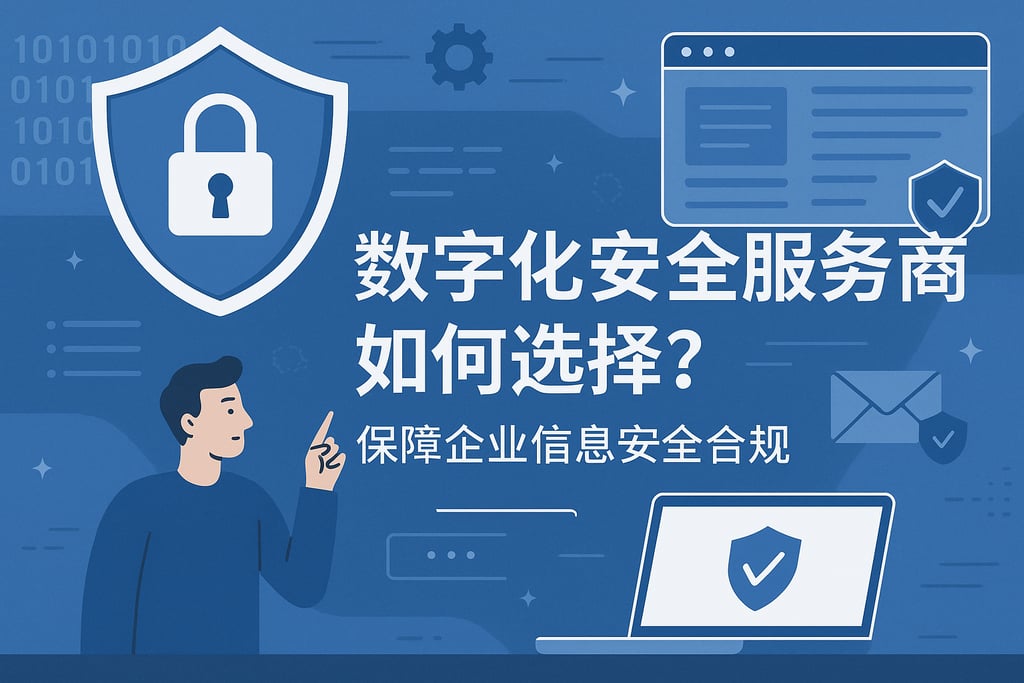 数字化安全服务商如何选择？保障企业信息安全合规