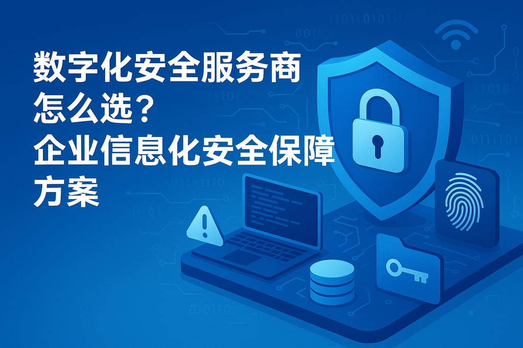 数字化安全服务商怎么选？企业信息化安全保障方案