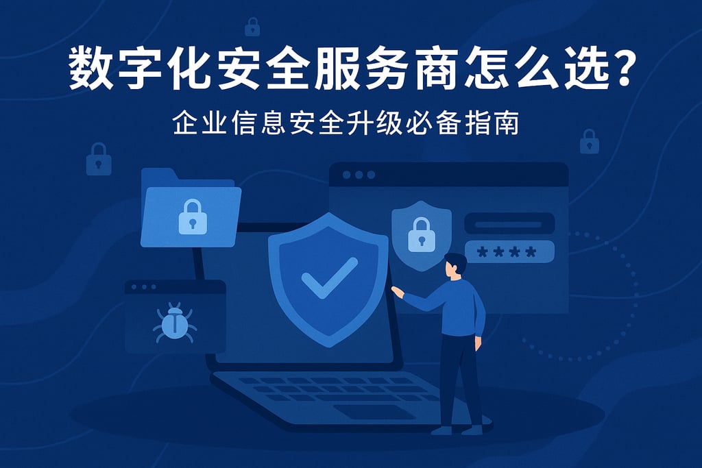 数字化安全服务商怎么选？企业信息安全升级必备指南