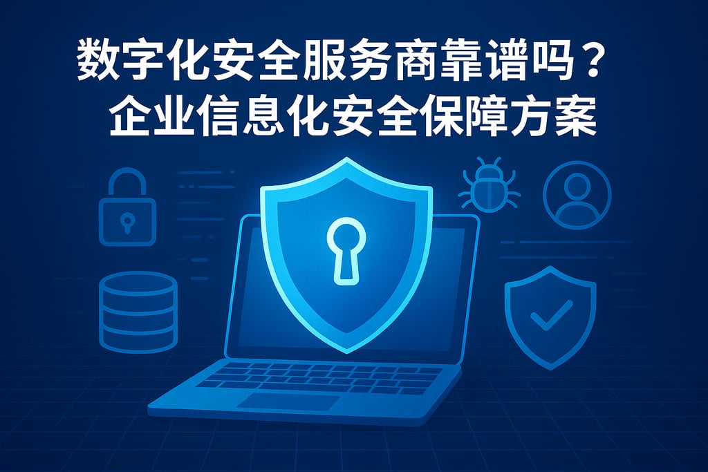 数字化安全服务商靠谱吗？企业信息化安全保障方案