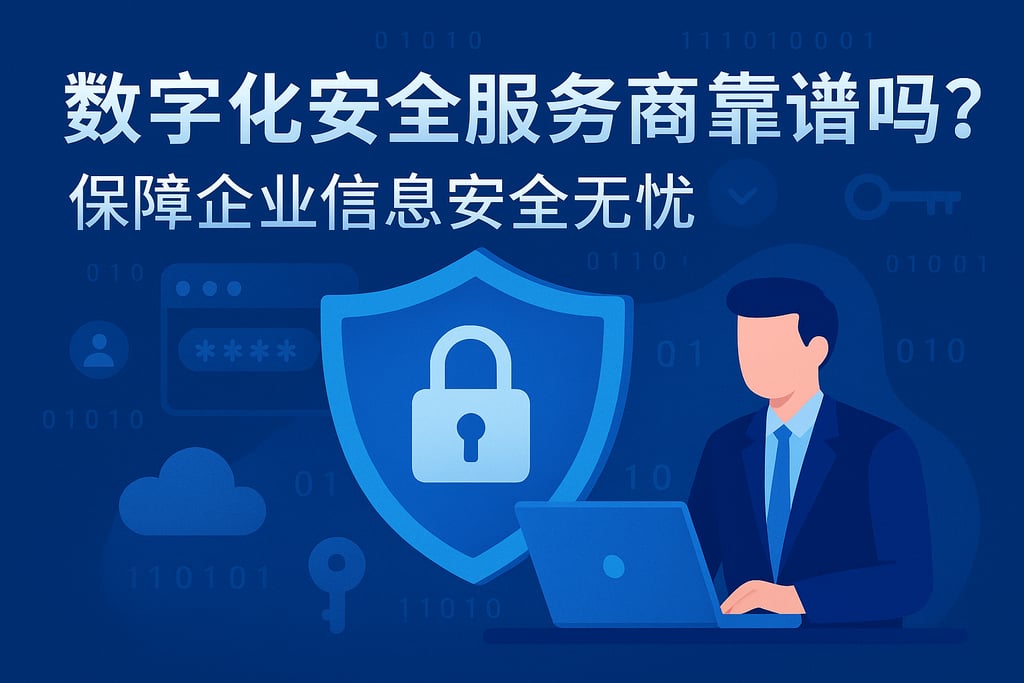 数字化安全服务商靠谱吗？保障企业信息安全无忧