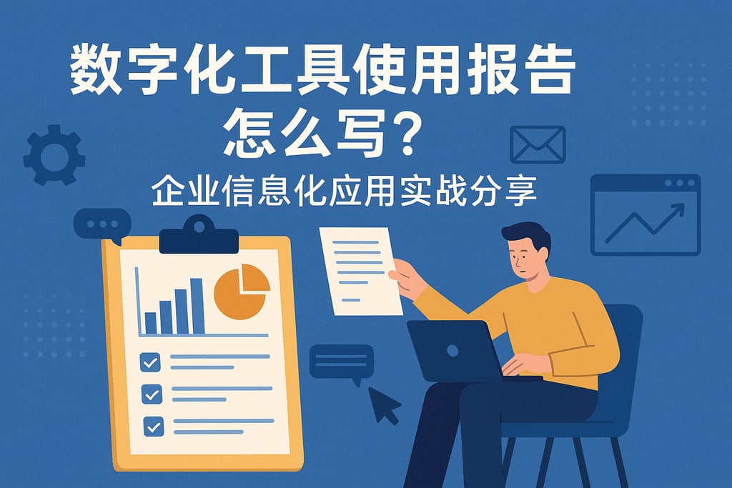 数字化工具使用报告怎么写？企业信息化应用实战分享