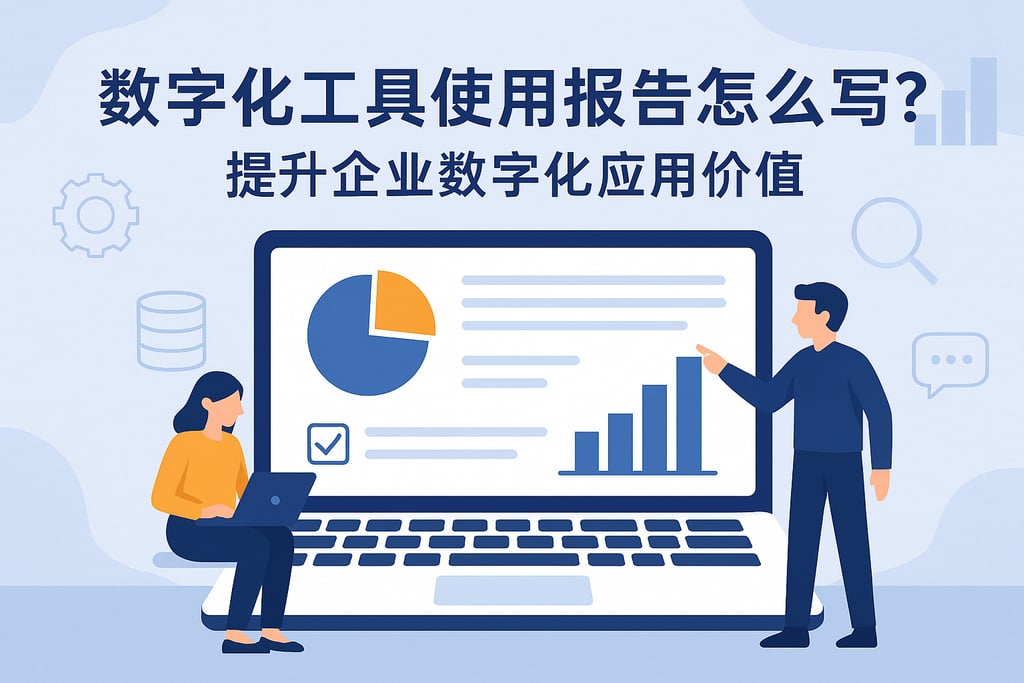 数字化工具使用报告怎么写？提升企业数字化应用价值