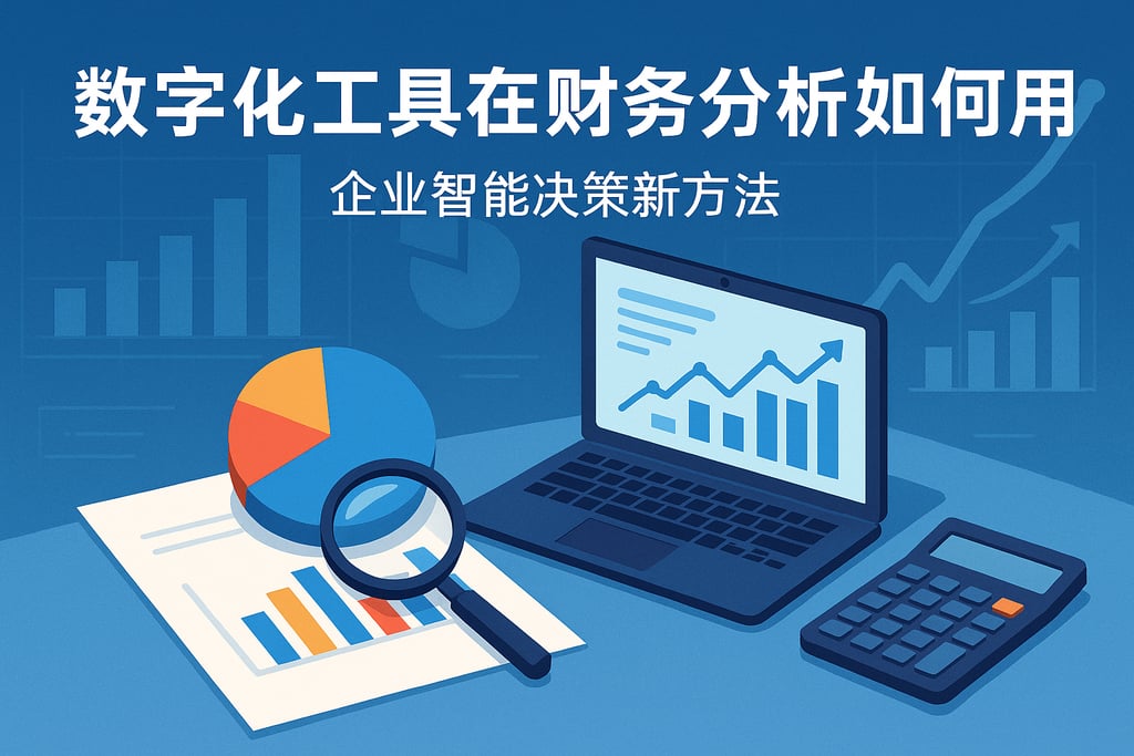 数字化工具在财务分析如何用？企业智能决策新方法