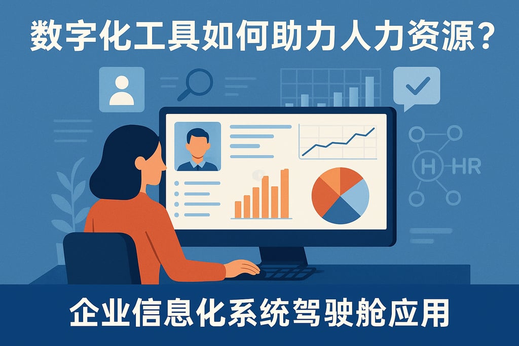 数字化工具如何助力人力资源？企业信息化系统驾驶舱应用
