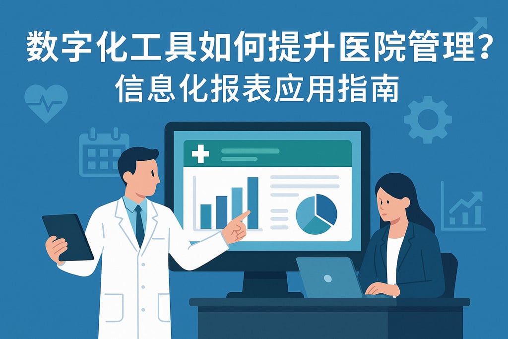 数字化工具如何提升医院管理？信息化报表应用指南